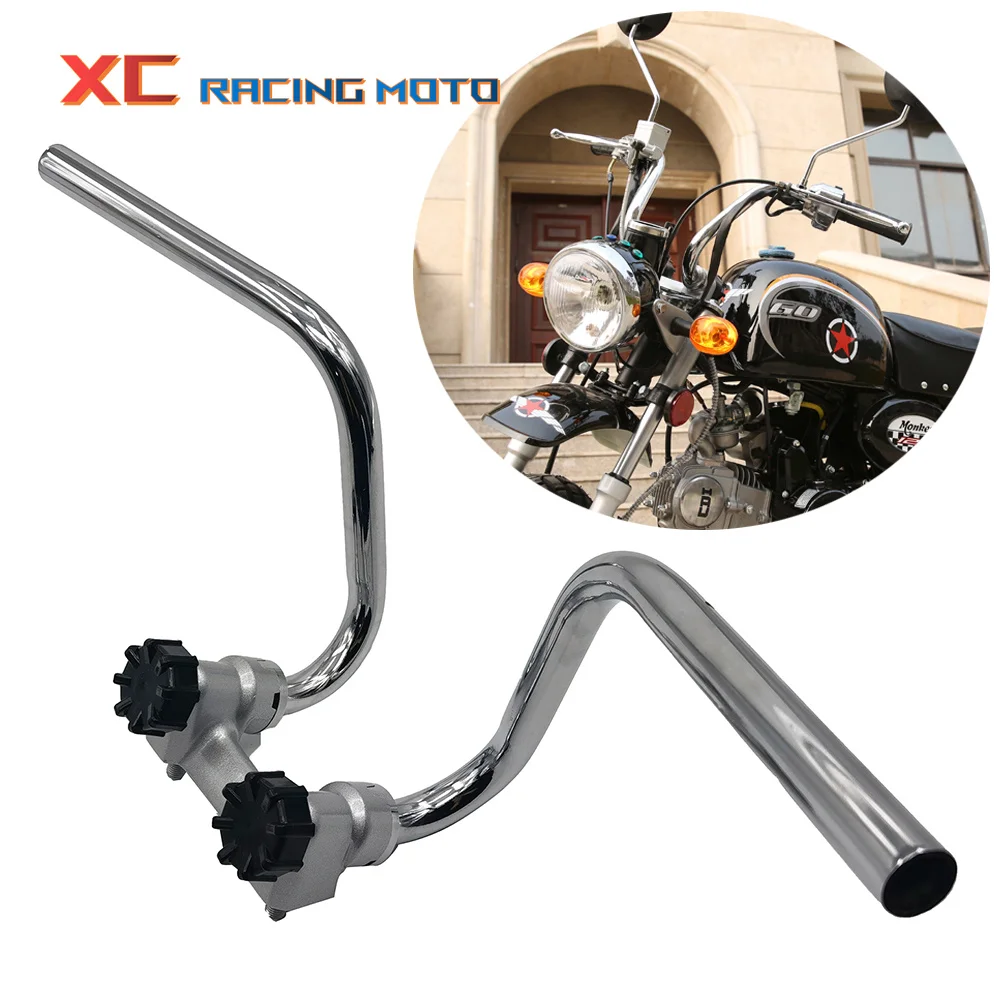 

Motorcycle Handlebar Small Motorcycle Bike Parts For Mini Trail Monkey Bike Handle Bar Honda Z50 Z50A Z50J Z50R Part Accessories