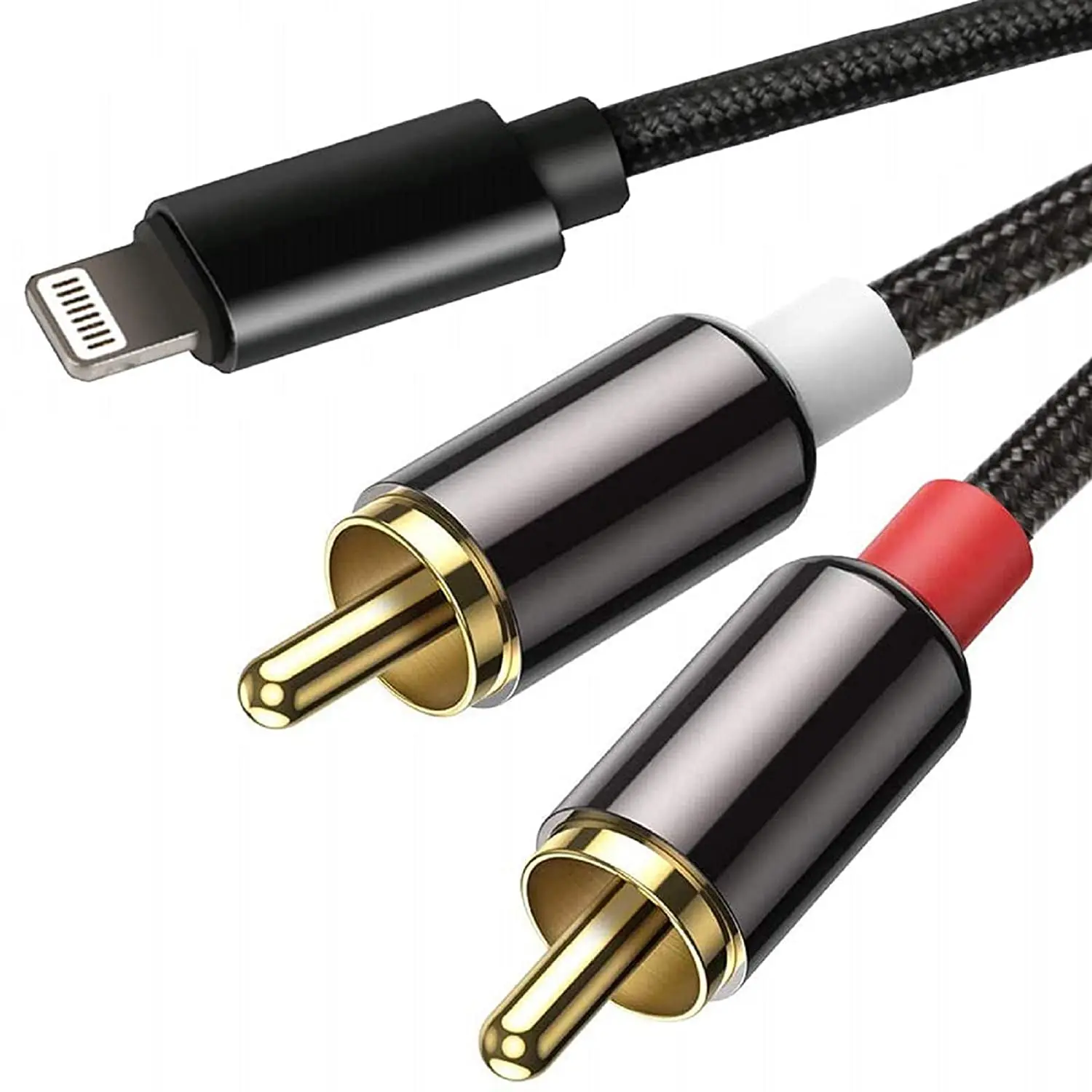 Usb C Rca Iphone Adapter RCA Cable Compatible With IPhone