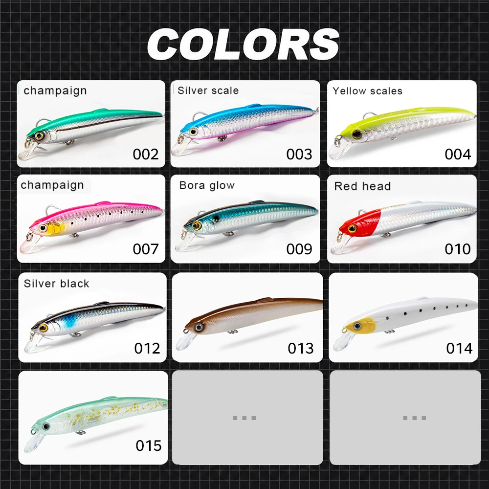 Hunthouse Saruna Minnow Fishing Lure - Premium Jerkbait