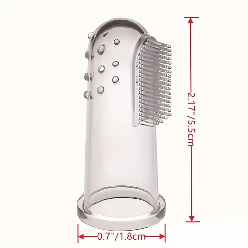 Pet Silicone Finger Toothbrush Set 2