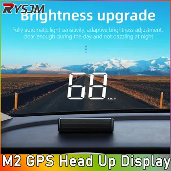 Head Up Display M2 GPS HUD Car Universal Speedometer KMH USB Cable Plug & Play GPS & Beidou Dual Satellite System 1