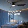 IRALAN silent and powerful ceiling fan 6-speed smart dimming LED Ceiling fan lighting bedroom room lamps Living room lights 5