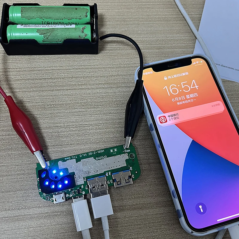USB C타입 QC 4.0 PD 고속 충전 보드, 고속 충전기 모듈, DIY 보조배터리, SW6201, 5V-12V