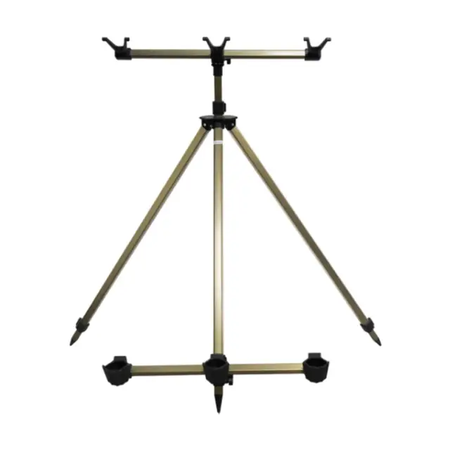 Teleskop Angelruten-Stativ Aus Aluminium - Dreibein Ständer Für Meeresangeln