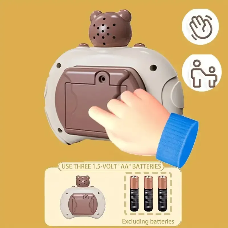Game Console Pocket Game For Kids Quick Push Bubble Competitive Game Console Series Creative Decompression Console Decompression Puzzle