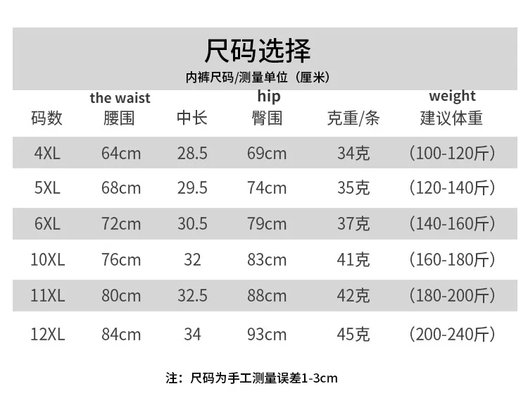 Floral Bamboo Fibre Large Size High Waist Women's Panties Size Chart