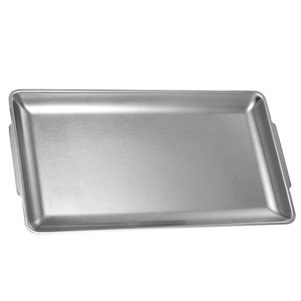 

Stainless Steel Rectangular Plate Travel Tableware Vanity Perfume Display Serving