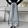 RAISE Junior Girl Sport Pant Spring Bow Elastic Wiast Baby Girl Sweatpant Side Stripe Pure Cotton Striaght Pant For 4-14Y Girl 4