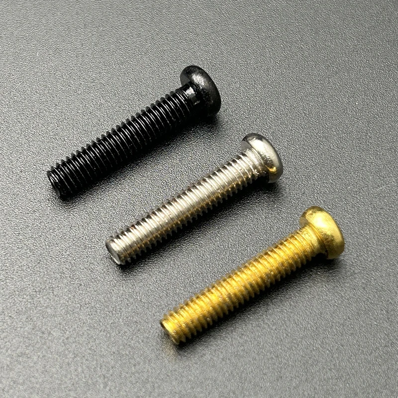 30Pcs TELE Style Electric Guitar Pickup Height Adjusting Screws M4*27.5MM or M4*22.5MM Nickel/Gold/Black