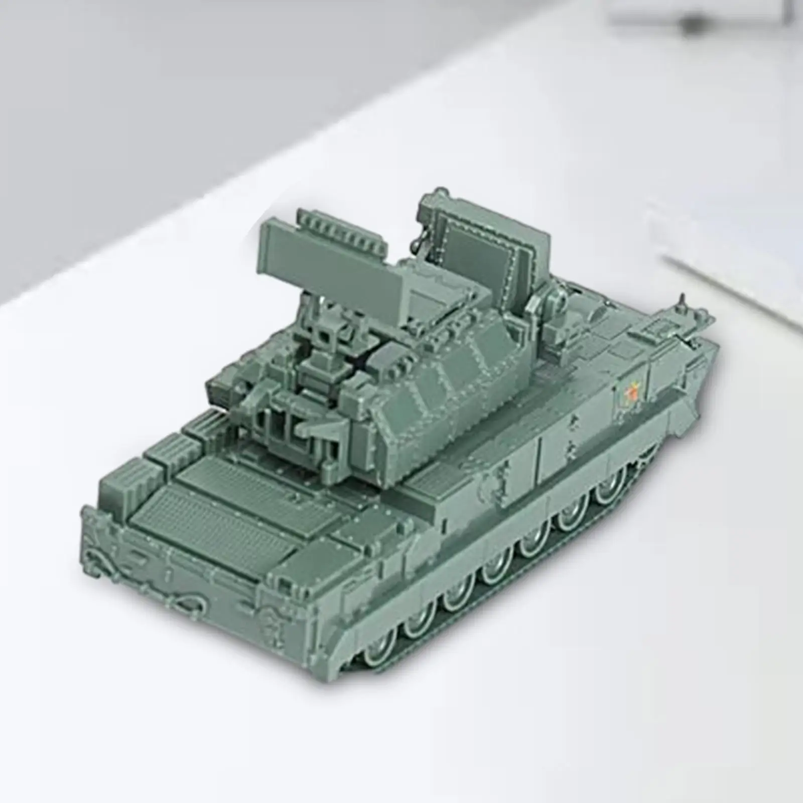 1/72 Vehicle Model Kits Tabletop Decor Simulation 4D Assemble Tank for Home Collection Party Favors Adults Children Boys