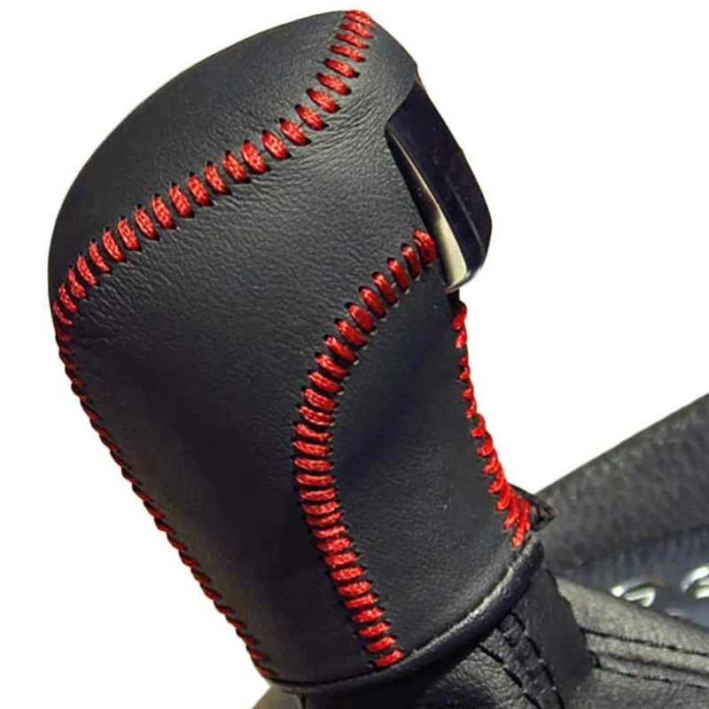

Leather Car Gear Shift Knob Cover for Golf 6 7 MK6 MK7 DSG Tiguan