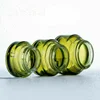 5Pack 15g 30g 50g Round Amber Glass Cosmetic Jars with Inner Liners and Black Lids Travel Jar Refillable Containers Makeup Cream 6