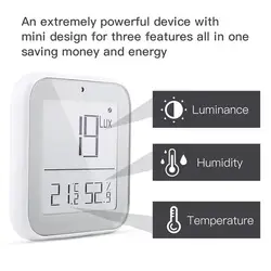 Tuya ZigBee Digital WiFi Temperature Meter Air Conditioner Controller Living Room Humidity Sensor Support Alexa Google Assistant