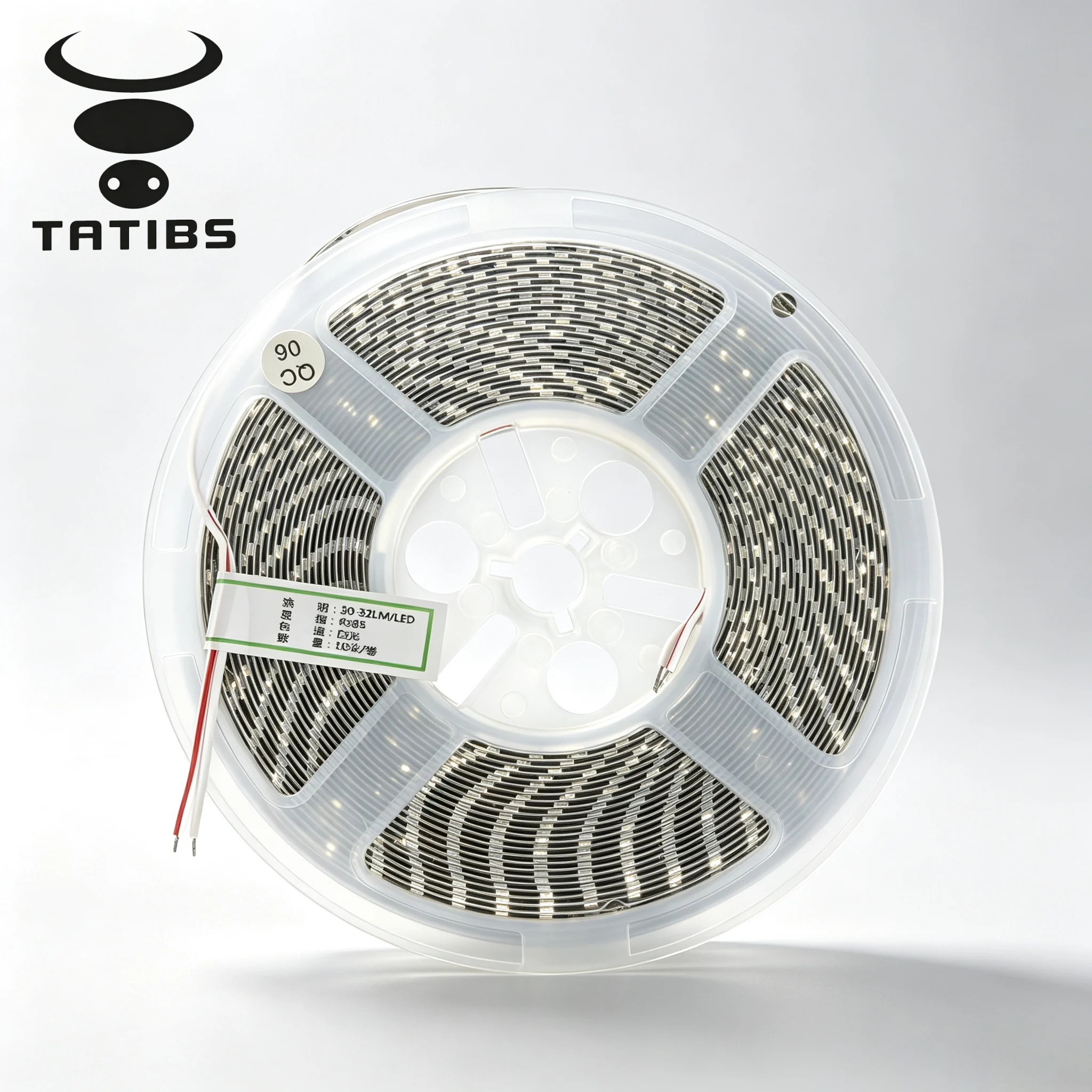 TATIBS DC12V 2835 고밀도 LED 스트립은 LED당 5cm씩 절단 가..