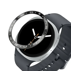 Premium Stainless Steel Bezel Ring for Galaxy Watch - Elegant Sporty Decoration and Protection (Style C - B)
