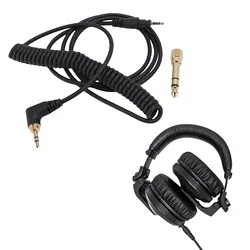 Premium Replacement Earphone Sound Cable with 6.35mm Adapter (As shown)