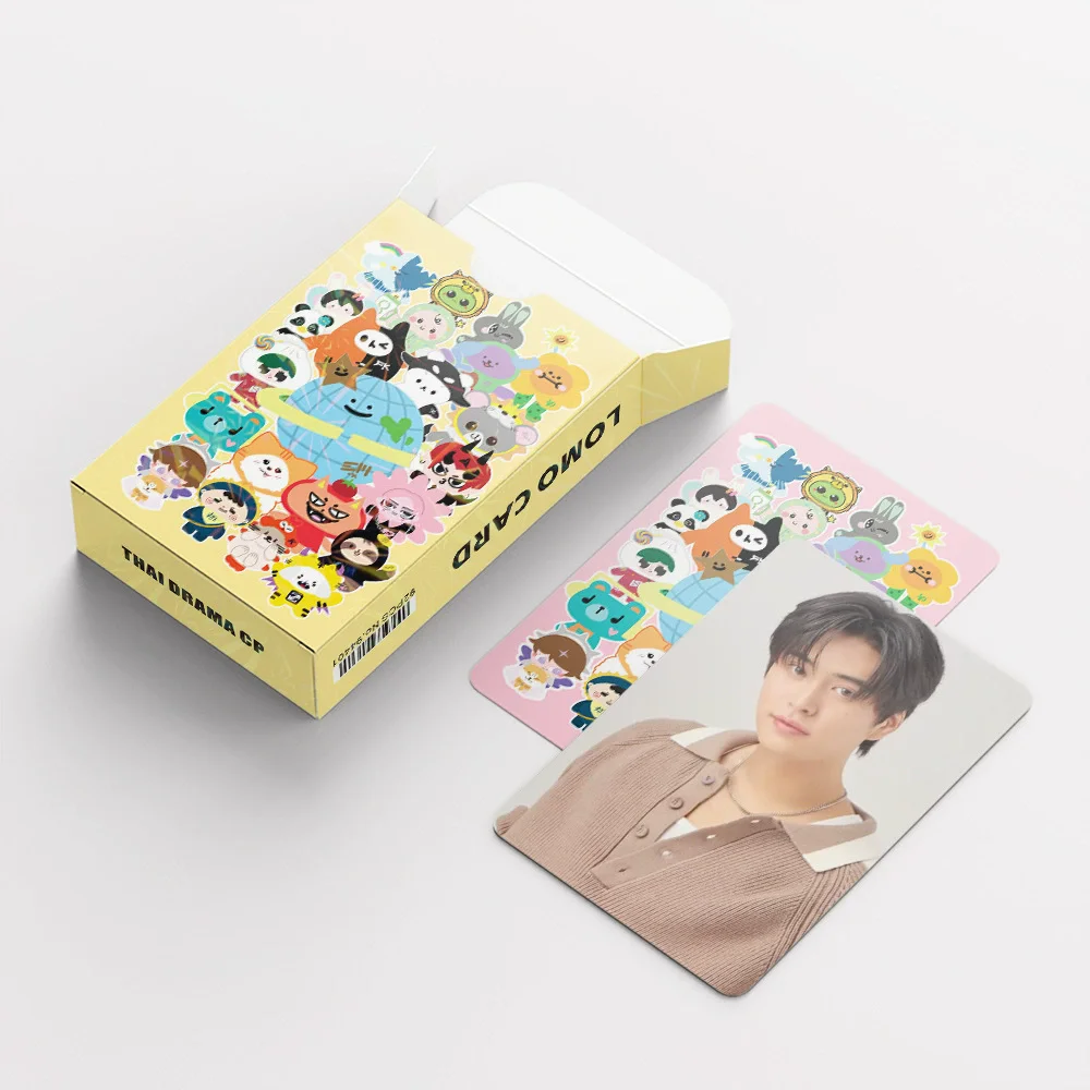 92 개/대 GMMTV 시리즈 레이저 Lomo 카드 OffGun EarthMix JoongDunk HD 포토 카드 스티커 팬 선물