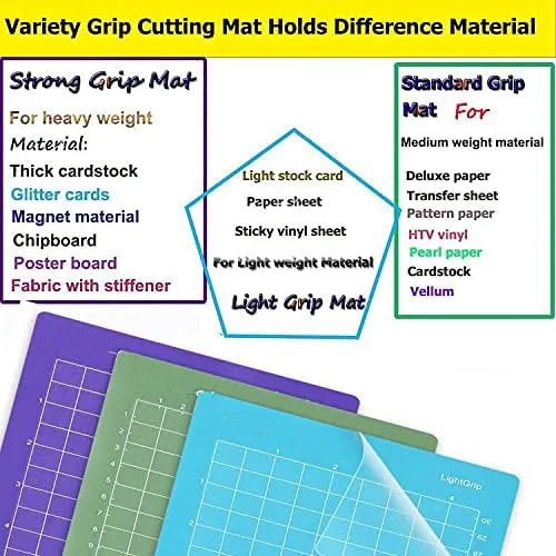 3Pcs Cutting Mat for Joy Machine Cutting Mats 4.5inX6.5in cutting mat cutting pad