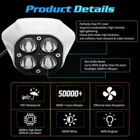 ⁦פנס ראשי מתכונן לאופנועים מחוץ לכביש פנסי ראש עבור Sur-Ron Ultra Bee⁩ – תמונה ⁦6⁩