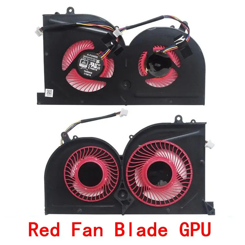Jual Fan kipas Laptop MSI Gs63 gs63vr gs73 gs73vr Ms-17b1 Ms-16k2 GPU CPU is | Indonesia