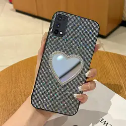Luxury Mirror Glitter Shiny Grid Leather TPU Phone Case - Soft Cover - Redmi Note 11ProPlus (Black)