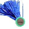 Neverold 5 Pcs Random Color Jegi Set Jaegi With The Bell For Jegichagi Korean Traditional Game Hackysack Kickshuttlecock Kick 3