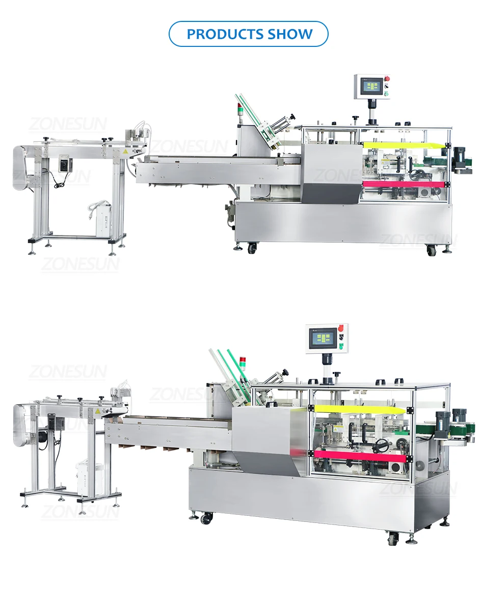 ZONESUN ZS-MSZH50 Box Sealing Packaging Machine