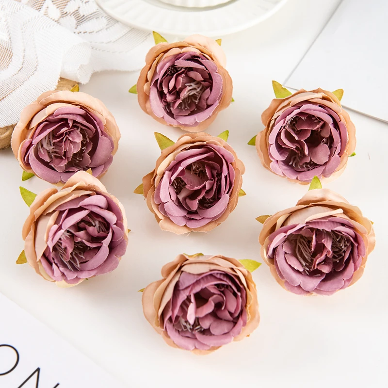 10 Pezzi Fiori Finti Di Plumeria In PU – Teste Di Fiore Con Stelo Per Decorazioni Torta, Bouquet Matrimoniali E Fai Da Te