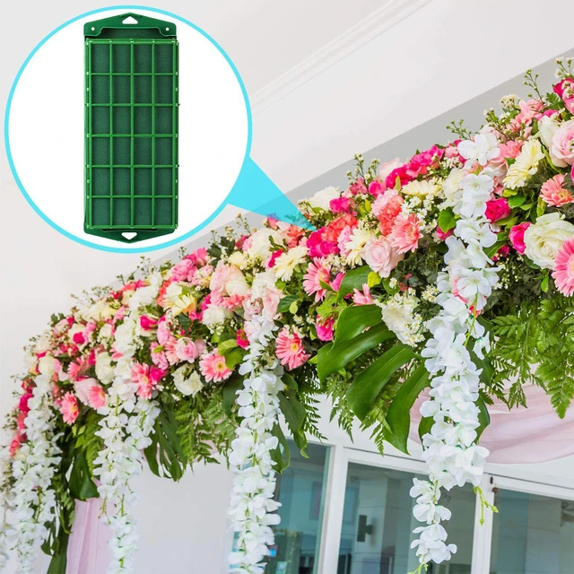 1 Pcs Floral Foam Cage Flower Holder With Floral Foam For Flowers Cage Bowl  For Table Centerpiece Floral Arrangement - AliExpress