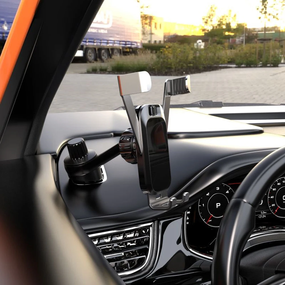 McGiLLon Universal Auto Air Vent Clip Halterung 17mm Kugelkopf Basis Spirale Haken für Auto Air Outlet Handy Halter für GPS Ständer – Detail 9