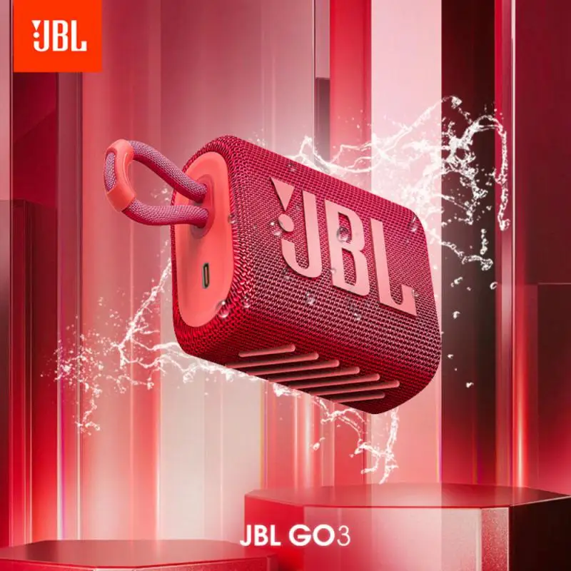 Оригинальный JBL GO 3 беспроводной Bluetooth-компактный динамик сабвуфер наружный IP67