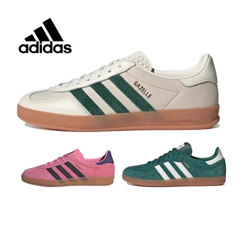 Scarpe Da Allenamento Adidas Originali Gazelle Pink Retro Casual Scarpe Da Uomo Scarpe Da Tavola Sneakers
