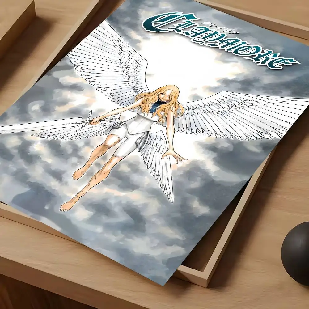 Anime C-Claymore Poster, wasserdicht, Vintage-Filmposter, hochwertiger Wandkunstdruck für Raumdekoration, Geschenk – Detail 22