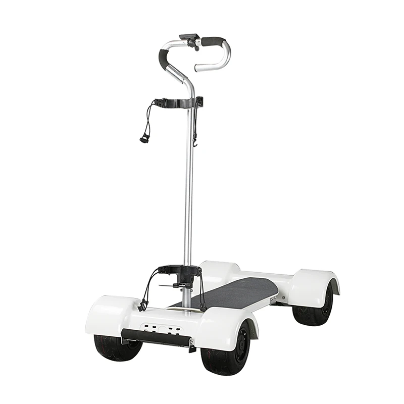 

White Golf Cart 60V 18.2Ah Mobility Scooter 4 Wheels Electric Golf Scooter Golf Board