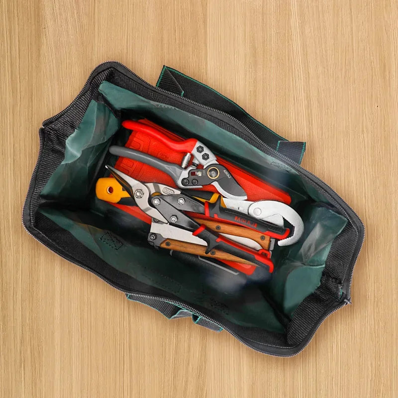 Tool Bag 13 INCH Multifunctional Oxford Cloth Electrical Waterproof and Wear-Resistant Large Capacity Storage