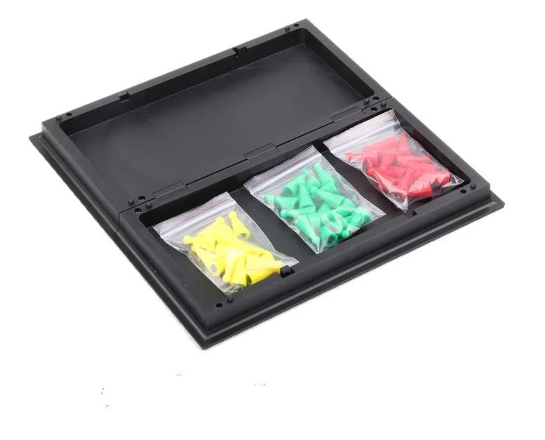 Stern-Halma Checkers Game Big Size Boutique Hexagonal Checkers 6 color portable folded Chinese Puzzle Educational Toys