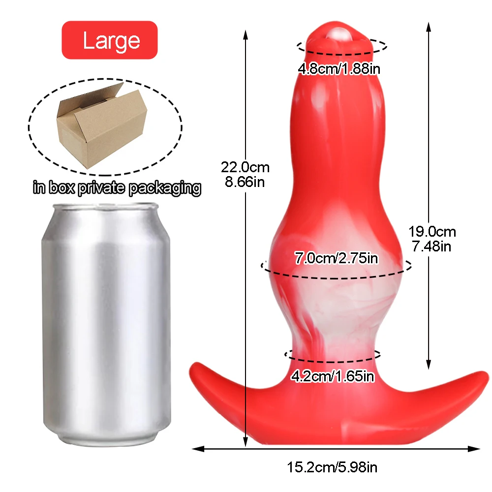 Unisex Wearable Anal Butt Plug/Dildo