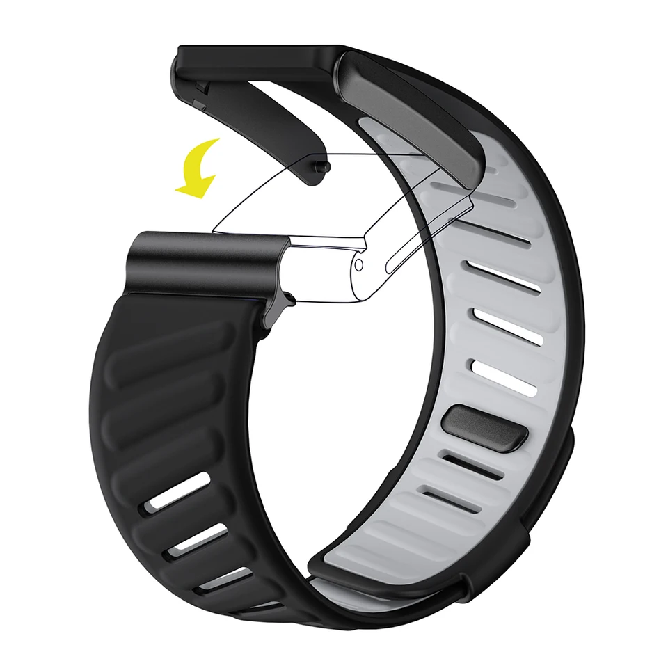 Waterproof Silicone Adjustable Replacement Wrist Band