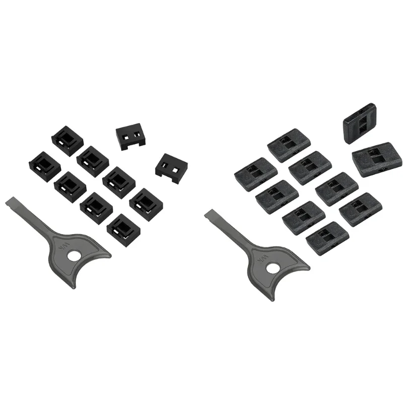 Pack of 10 USB Port Blockers With Key USB Lock for PC Laptop Data Protections