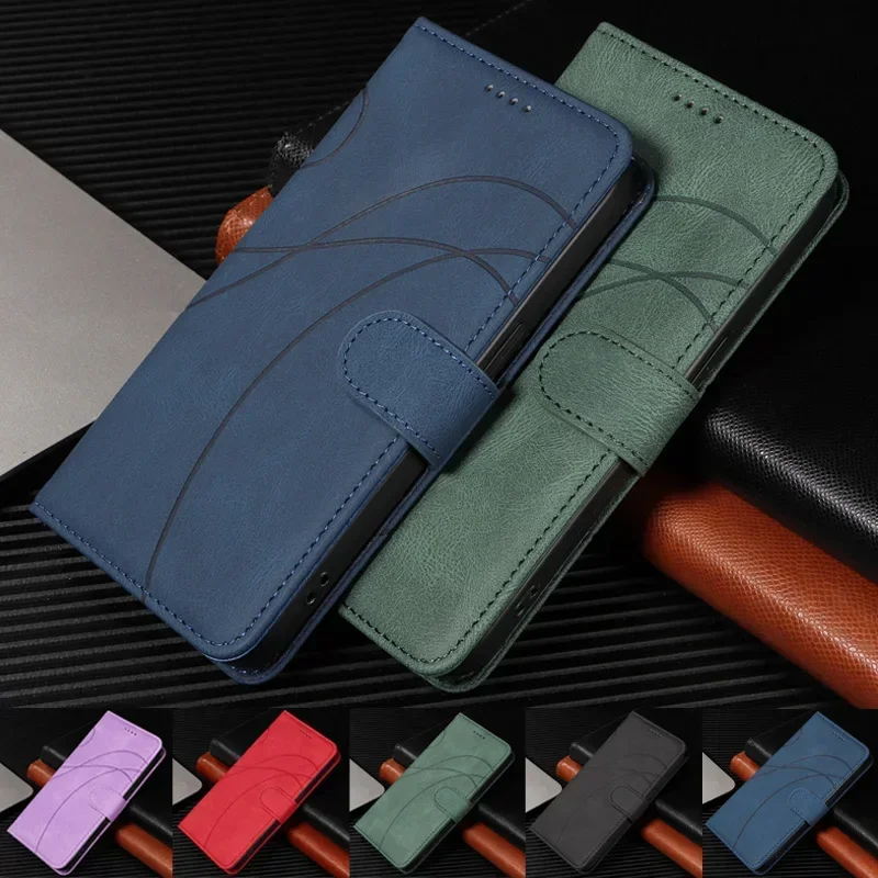 Per Nokia G42 Custodia Fashion Simple Line Custodia In Pelle Per Nokia G42 Nokiag42 G 42 Fundas Magnetic Flip Wallet Stand Cover Coque