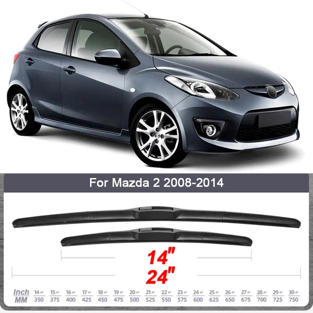 Für Mazda 2 Demio DJ 2015~2019 2017 Anti-Rutsch-Gummi-Cup-Kissen