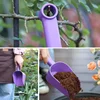 1Pcs Plastic Garden Shovel Portable Cat Litter Shovel Thickened Soil Transplant Scoop For Flower Planting Household Garden Tools 2