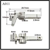 1pair Eyeglasses hinge repair replacement ,spring hinge for plastic eyewear variours hinges 2