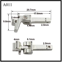 1pair Eyeglasses hinge repair replacement ,spring hinge for plastic eyewear variours hinges 2