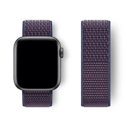 Premium Nylon Strap for Apple Watch - Versatile and Durable Bracelet Correa (22 Indigo)