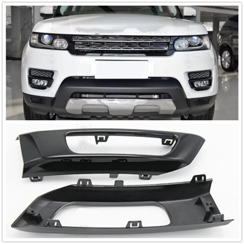 

Передний бампер для Land Rover Range Rover Sport L494 2014-2017, противотуманная Обложка, рамка для фары LR045048RH LR045049LH