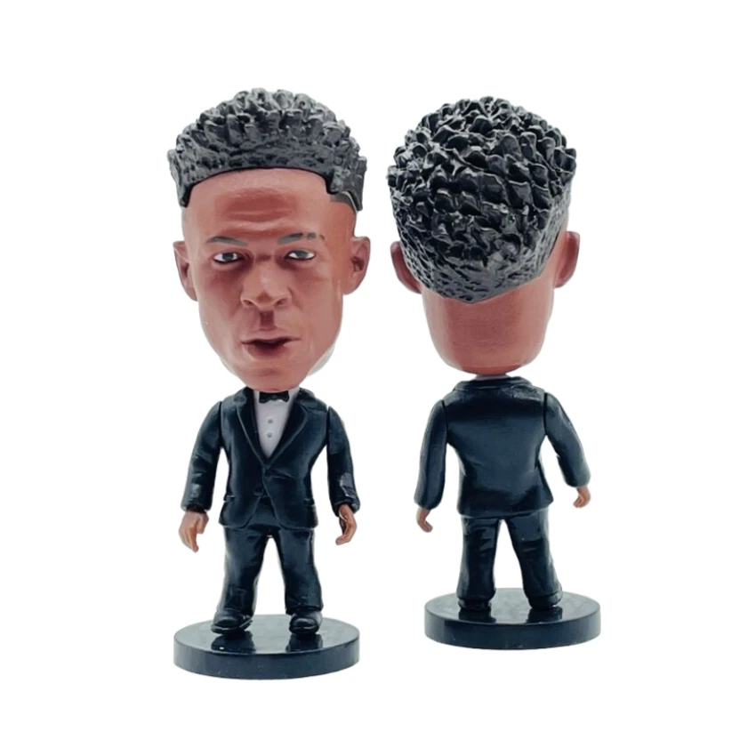 action figures toys mini figure toys mini dolls toys Soccer Stars in Formal Attire Figurines Miniature Action Figures Dressed in Tuxedos for Display
