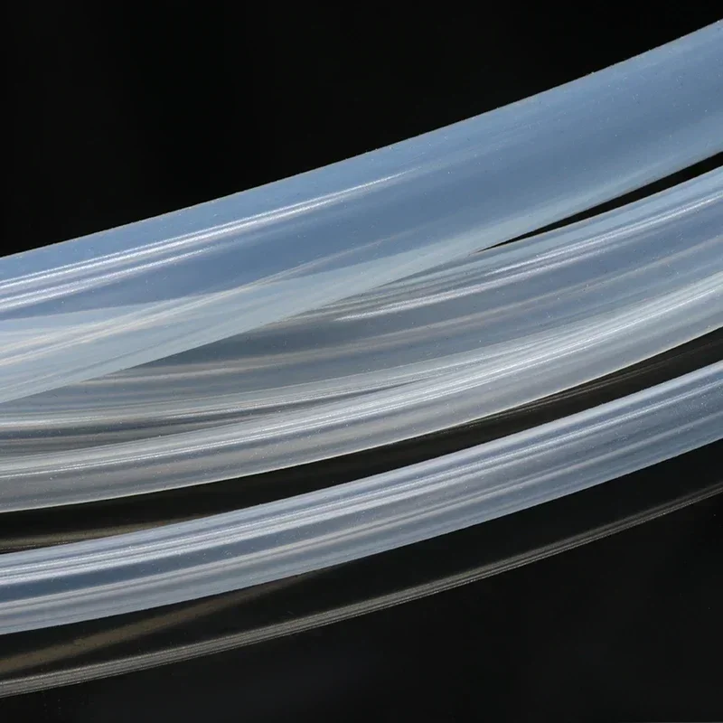 Silicone Tube 1M/5M Transparent Flexible ID 0.5 1 2 2.5 3 4 5 6 7 8 mm Food Grade Temperature Resistance Nontoxic