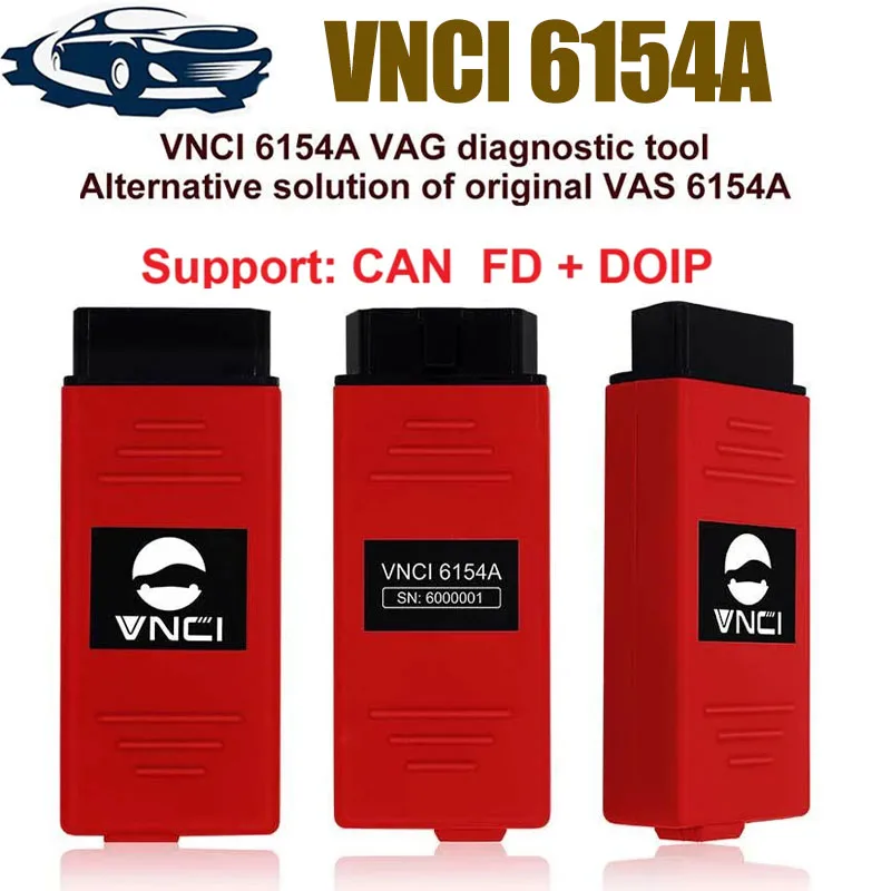 

Диагностический инструмент VNCI 6154A VAG ODIS-S V23 для VW /Audi /Skoda /Seat, поддерживает DoIP CAN FD до 2023 г.