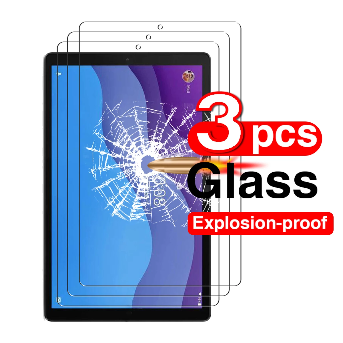 stickers for tablet cases for Lenovo Tab M10 HD (2nd Gen) 10.1" TB-X306F /TB-X306X (2020 Release) Screen Protector, Tablet Protective Film Tempered Glass tablet stand for bed